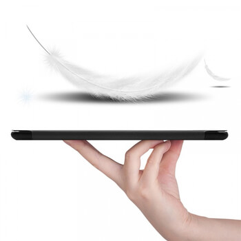 2v1 Smart flip cover + zadní plastový ochranný kryt pro Samsung Galaxy Tab A 8.0 2019 - černý