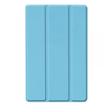2v1 Smart flip cover + zadní plastový ochranný kryt pro Samsung Galaxy Tab A 8.0 2019 - světle modrý