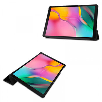 2v1 Smart flip cover + zadní plastový ochranný kryt pro Samsung Galaxy Tab A 8.0 2019 - růžový