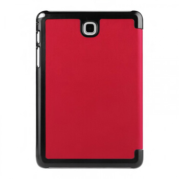 2v1 Smart flip cover + zadní plastový ochranný kryt pro Samsung Galaxy Tab A 10.1 2018 (T590) - červený