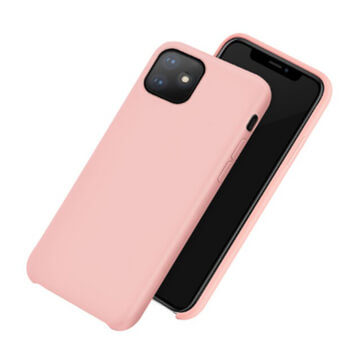 Extrapevný silikonový ochranný kryt pro Apple iPhone 11 - růžový