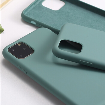 Extrapevný silikonový ochranný kryt pro Apple iPhone 11 Pro Max - světle zelený