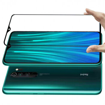 3D ochranné tvrzené sklo s rámečkem pro Xiaomi Redmi Note 8 Pro - černé