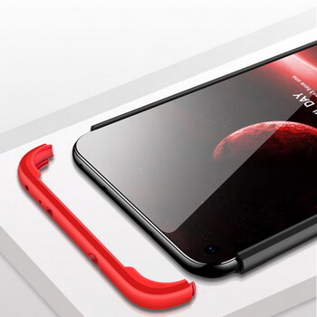 Ochranný 360° celotělový plastový kryt pro Xiaomi Redmi Note 8 Pro - růžový