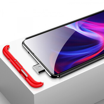 Ochranný 360° celotělový plastový kryt pro Xiaomi Redmi 8 - růžový