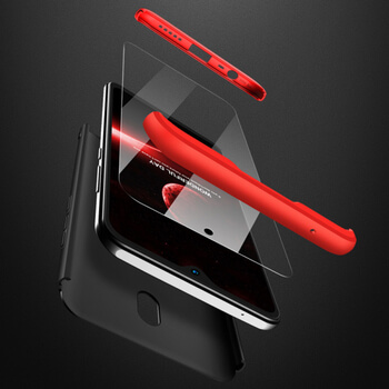 Ochranný 360° celotělový plastový kryt pro Xiaomi Redmi 8A - zlatý