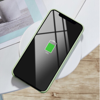 Extrapevný silikonový ochranný kryt pro Apple iPhone XS Max - tmavě zelený