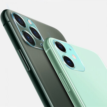 3x Ochranné sklo pro objektiv fotoaparátu a kamery pro Apple iPhone 11 - 2+1 zdarma