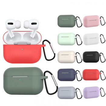 Silikonové ochranné pouzdro pro Apple AirPods Pro (1.generace) - růžové