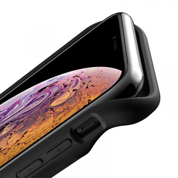 3v1 Silikonové pouzdro s externí baterií smart battery case power bank 4500 mAh pro Apple iPhone 11 - černé