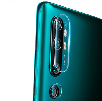 3x Tvrdá ochranná fólie na čočku fotoaparátu a kamery pro Xiaomi Mi Note 10 (Pro) - 2+1 zdarma