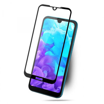 3D ochranné tvrzené sklo s rámečkem pro Honor 8S - černé