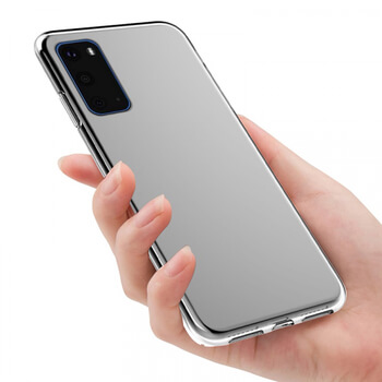 Silikonový obal pro Samsung Galaxy S20 G980F - průhledný
