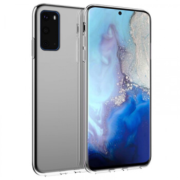 Silikonový obal pro Samsung Galaxy S20 G980F - průhledný