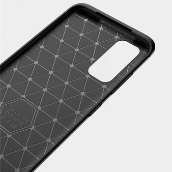 Ochranný silikonový obal karbon pro Samsung Galaxy S20 G980F - černý