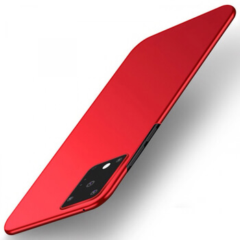 Ochranný plastový kryt pro Samsung Galaxy S20 Ultra G988F - červený