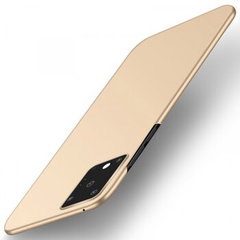 Ochranný plastový kryt pro Samsung Galaxy S20 Ultra G988F - zlatý