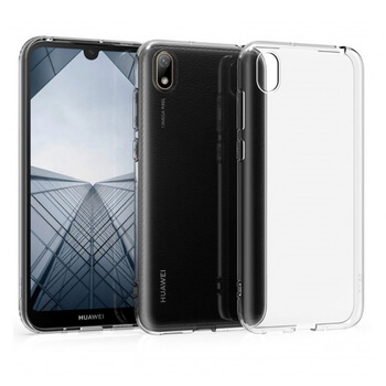 Silikonový obal pro Huawei Y5 2019 - průhledný