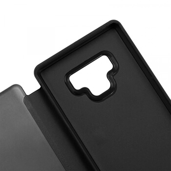 Zrcadlový silikonový flip obal pro Samsung Galaxy S20 Ultra G988F - stříbrný