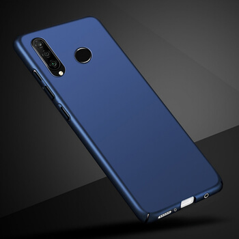 Ochranný plastový kryt pro Huawei P40 Lite E - modrý