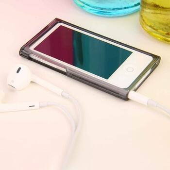 Silikonový obal pro Apple iPod Nano 7. generace - černý