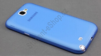 Ultratenký plastový kryt pro Samsung Galaxy Note 2 II - modrý