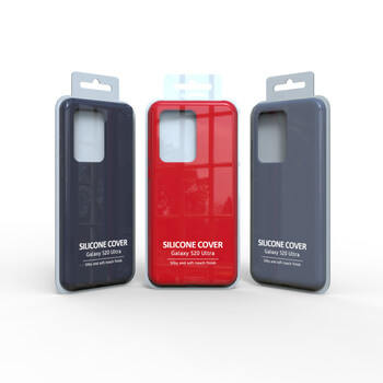 Extrapevný silikonový ochranný kryt pro Samsung Galaxy S20 G980F - černý