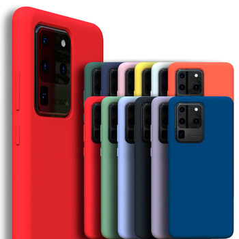 Extrapevný silikonový ochranný kryt pro Samsung Galaxy S20 Ultra G988F - černý