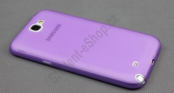 Ultratenký plastový kryt pro Samsung Galaxy Note 2 II - fialový