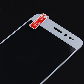 3D ochranné tvrzené sklo s rámečkem pro Xiaomi Mi A1 Global - bílé
