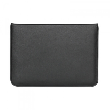 2v1 Pouzdro s magnetem a stojánkem z ekokůže pro Apple MacBook Air 13" (2018-2020) - černé