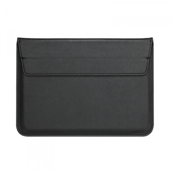 2v1 Pouzdro s magnetem a stojánkem z ekokůže pro Apple MacBook Pro 13" TouchBar (2016-2019) - černé