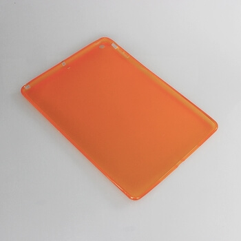Ultratenký silikonový obal pro Apple iPad Air - oranžový