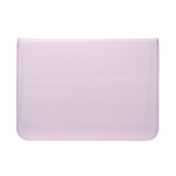 2v1 Pouzdro s magnetem a stojánkem z ekokůže pro Apple MacBook Pro 13" TouchBar (2016-2019) - světle růžové