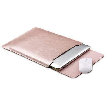Ochranný kožený obal pro Apple MacBook Air 13" (2012-2017) - růžový
