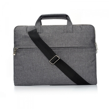 Přenosná taška s kapsami pro Apple MacBook Air 13" (2012-2017) - šedá
