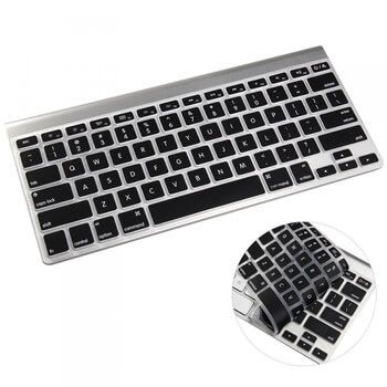 Silikonový ochranný obal na klávesnici US verze pro Apple MacBook Air 13" (2012-2017) - černý