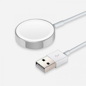 Magnetická bezdrátová nabíječka pro Apple Watch bílá