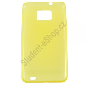 Ultratenký plastový kryt pro Samsung Galaxy S2 II i9100 - žlutý