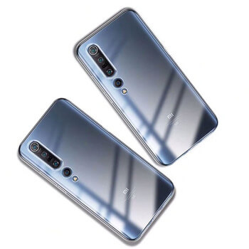 Silikonový obal pro Xiaomi Mi 10 - průhledný