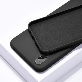 Silikonový matný obal pro Samsung Galaxy A10 A105F - černý