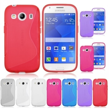 Silikonový ochranný obal S-line pro Samsung Galaxy J5 2016 J510F - červený