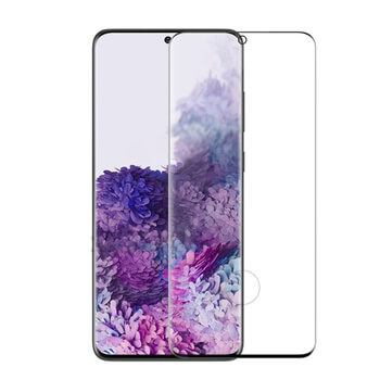 3D ochranné tvrzené sklo pro Samsung Galaxy S20+ G985F - černé