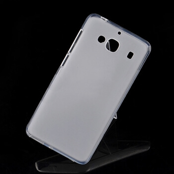 Silikonový mléčný ochranný obal pro Xiaomi Redmi 2 - bílý