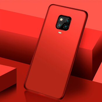 Ochranný plastový kryt pro Xiaomi Redmi Note 9 Pro - červený