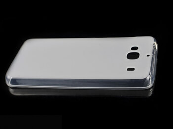 Silikonový mléčný ochranný obal pro Xiaomi Redmi 2 - bílý