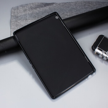 Ultratenký silikonový obal pro Lenovo M10 Plus X606f - černý