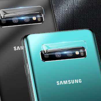 3x Ochranné sklo na čočku fotoaparátu a kamery pro Samsung Galaxy S10 G973 - 2+1 zdarma