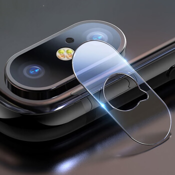 3x Ochranné sklo na čočku fotoaparátu a kamery pro Apple iPhone X/XS - 2+1 zdarma