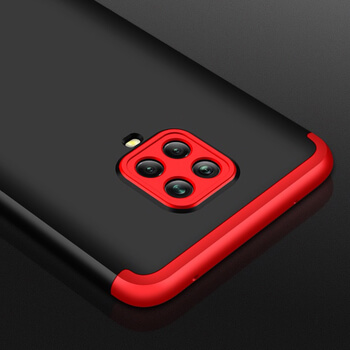 Ochranný 360° celotělový plastový kryt pro Xiaomi Redmi Note 9S - růžový